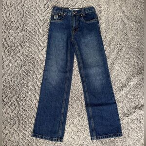 Cinch Boys Classic White Label Blue Straight Jeans size 12S